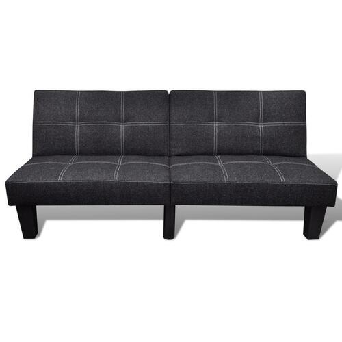 Sovesofa i stof sort