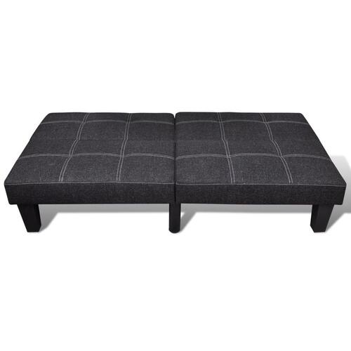 Sovesofa i stof sort
