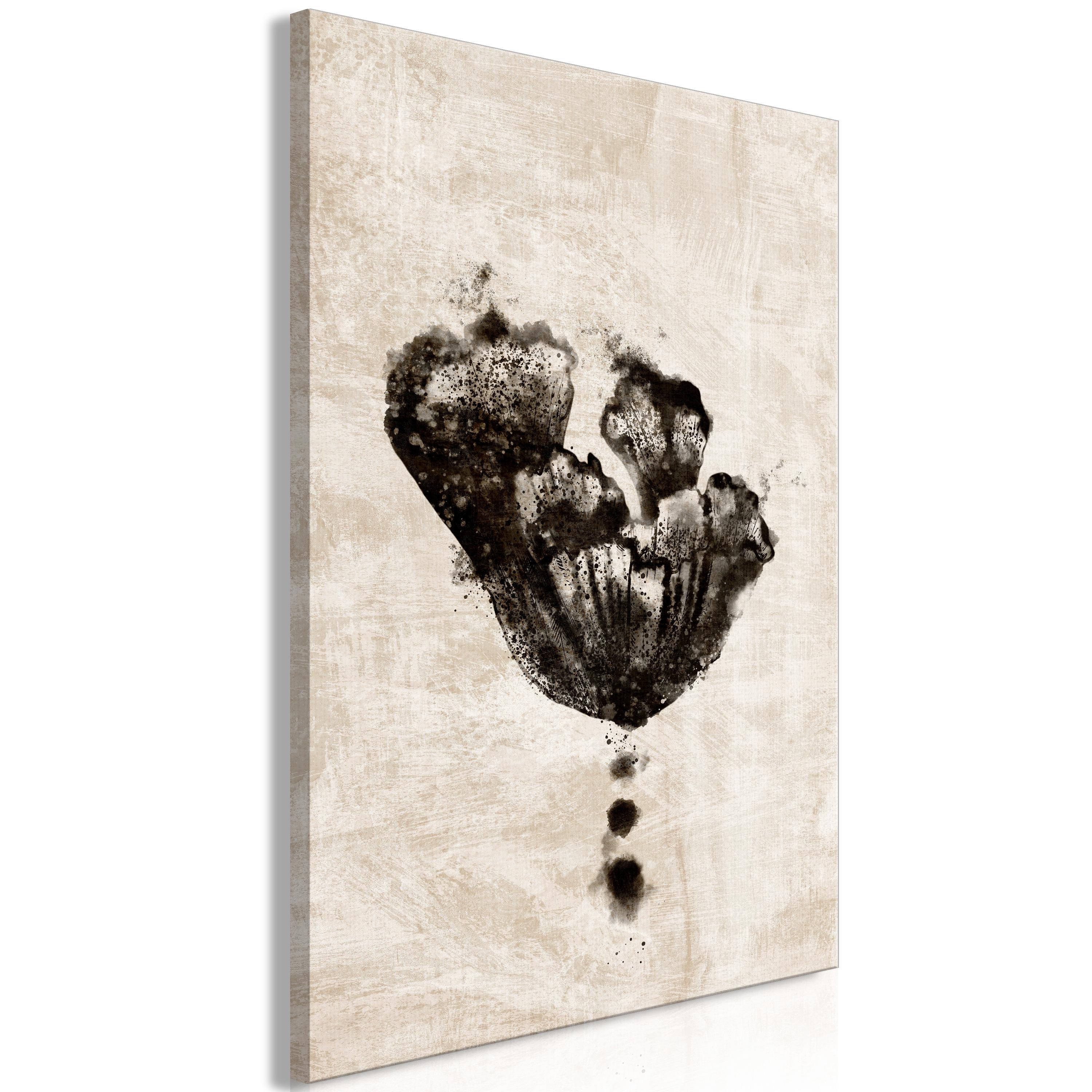 Billede - Underwater Flower (1 Part) Vertical - 40 x 60 cm - Standard