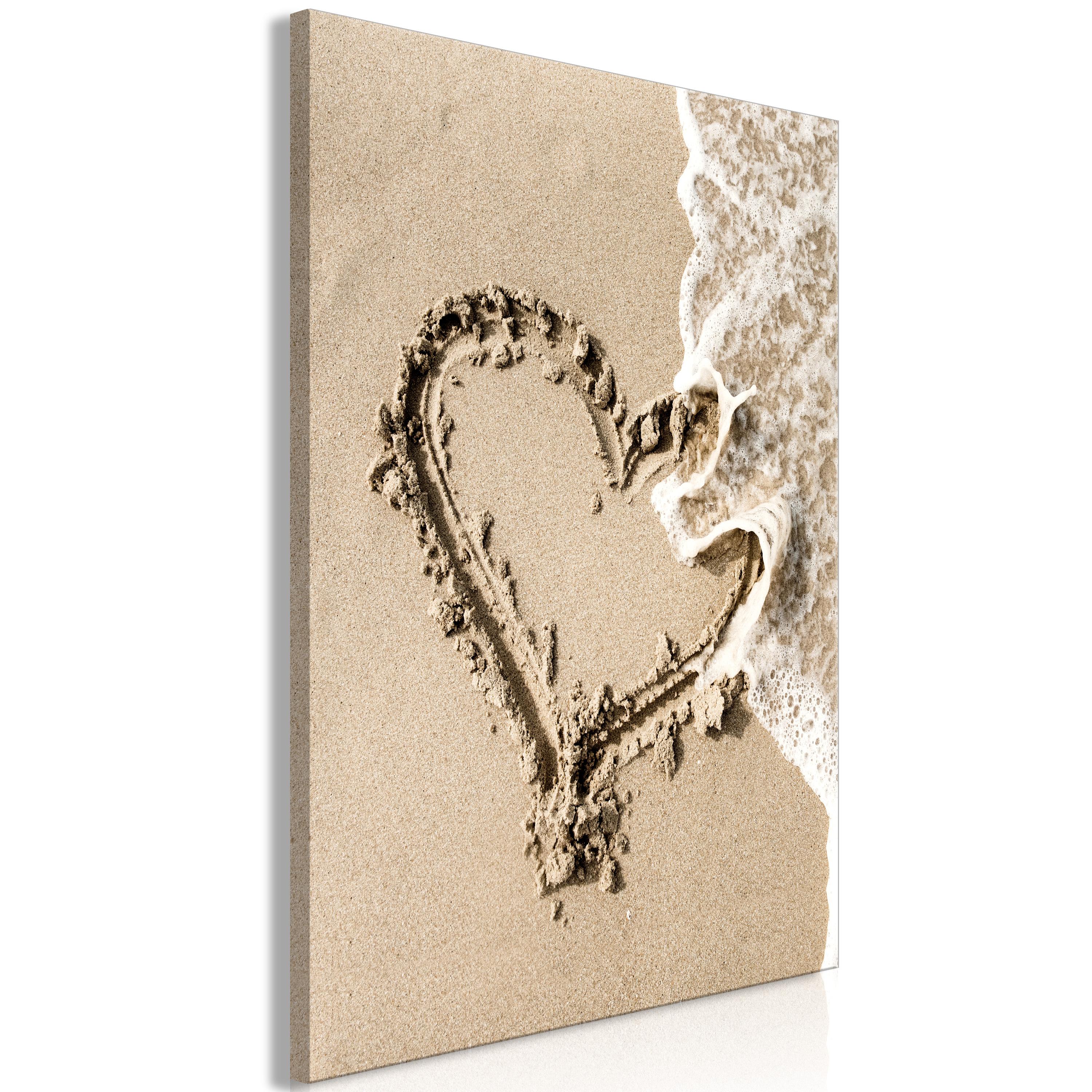 Billede - Wave of Love (1 Part) Vertical - 40 x 60 cm - Standard