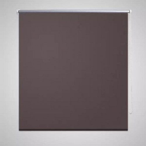 Mørklægningsrullegardin 44,4×100 cm - stofbredde 40 cm, kaffe