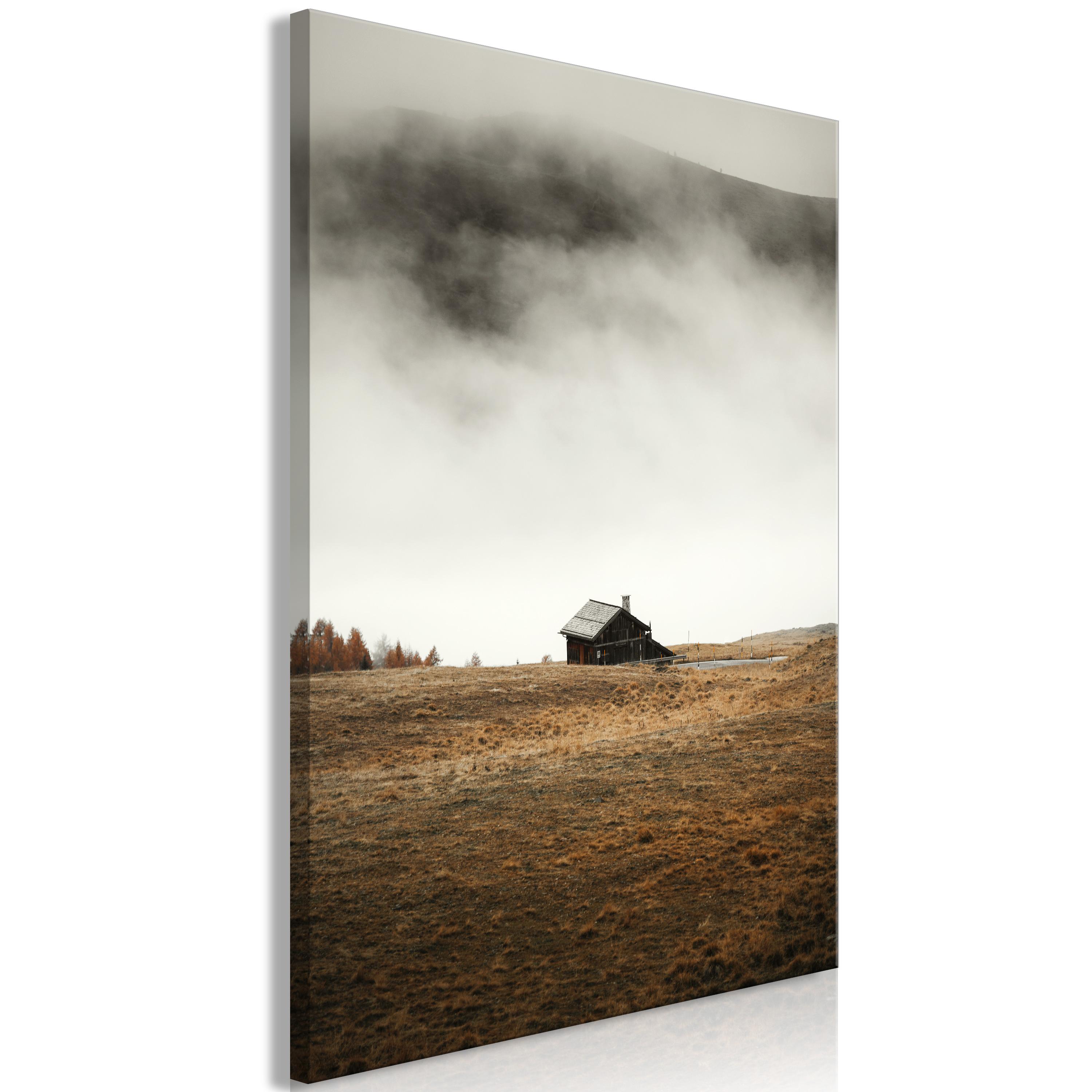 Billede - Asylum in the Mountains (1 Part) Vertical - 40 x 60 cm - På italiensk lærred