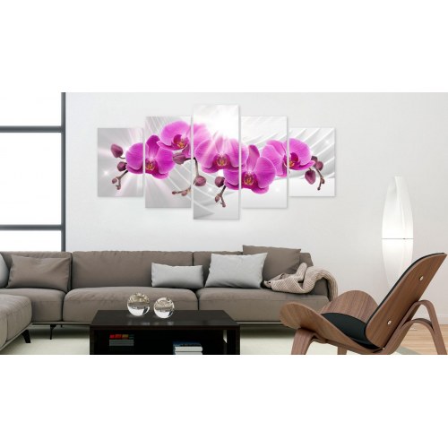 Billede - Abstract Garden: Pink Orchids