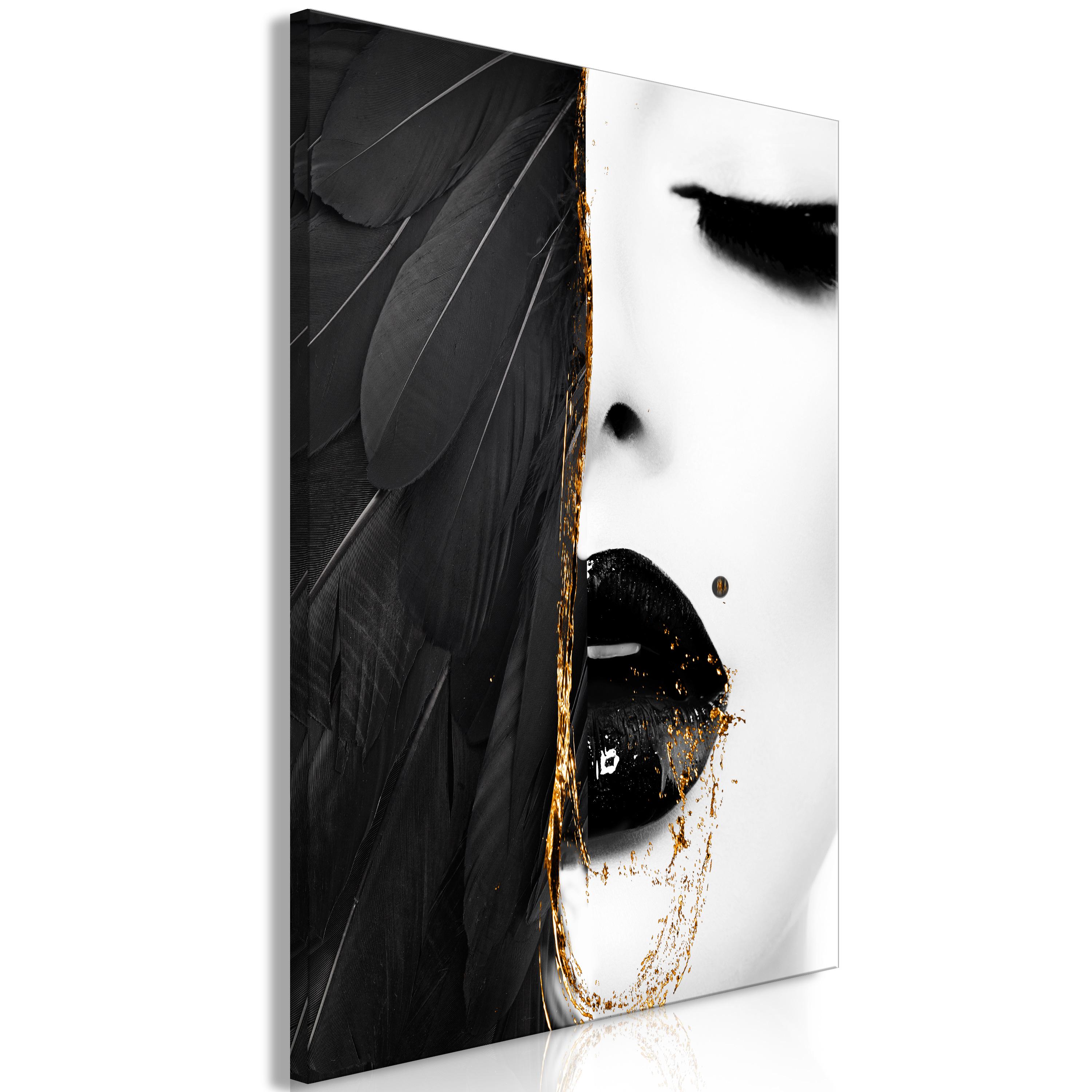 Billede - Angel's Look (1 Part) Vertical - 40 x 60 cm - På italiensk lærred