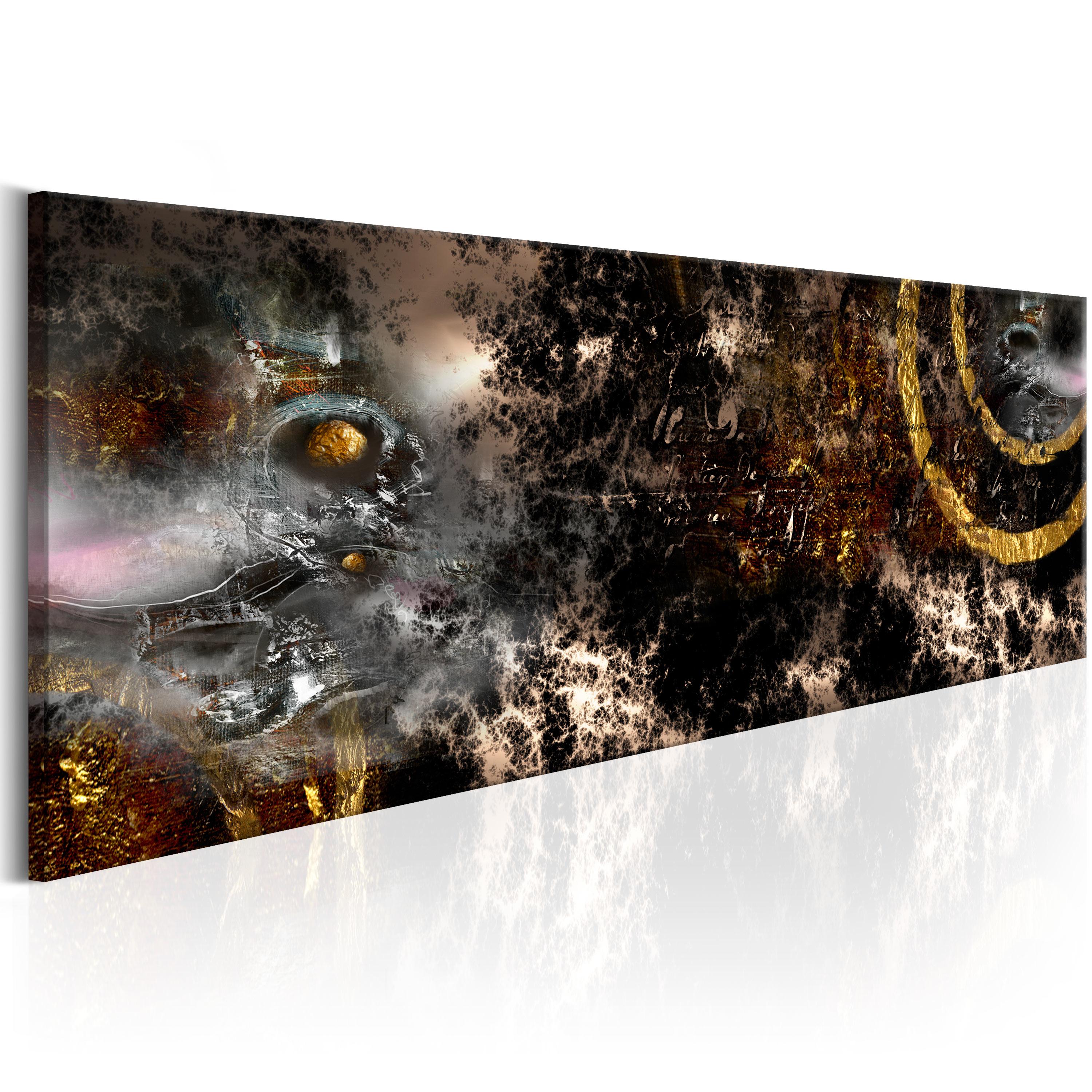 Billede - Golden Galaxy - 150 x 50 cm - Standard