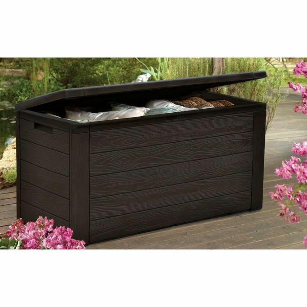 Udendørs Kasse TOOD Brun Harpiks 120 x 46 x 58 cm