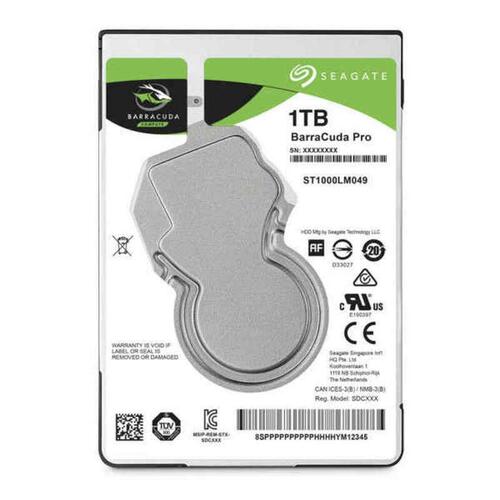 Harddisk Seagate Barracuda Pro 3,5" 2,5" 1 TB HDD 1 TB SSD