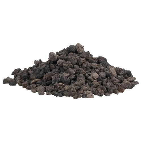 Vulkanske sten 10 kg 1-2 cm sort