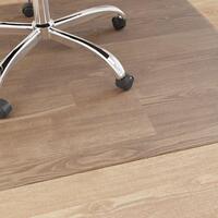 Stoleunderlag til laminat eller tæppe 120x115 cm PVC