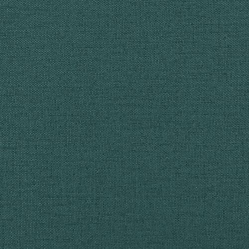Bænk med hynder 113x64,5x75,5 cm stof mørkegrøn