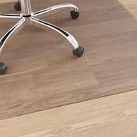 Stoleunderlag til laminat eller tæppe 150x115 cm PVC