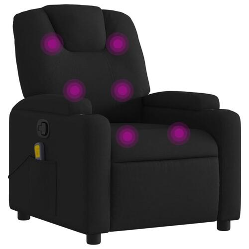Massagestol stof sort