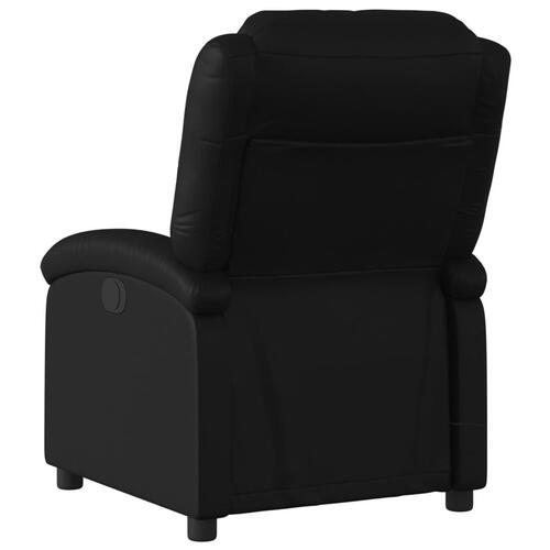 Massagestol kunstlæder sort