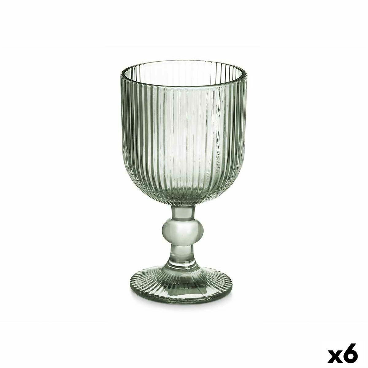 Vinglas Grøn Glas 260 ml (6 enheder)