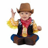 Kostume til børn 4 Dele Cowboy mand 12-24 måneder