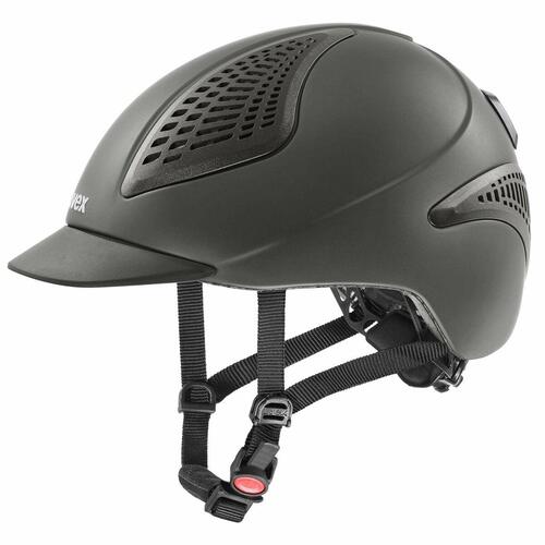 Ridehjelm Uvex 59-61 cm Sort LED-Lys (OUTLET A)
