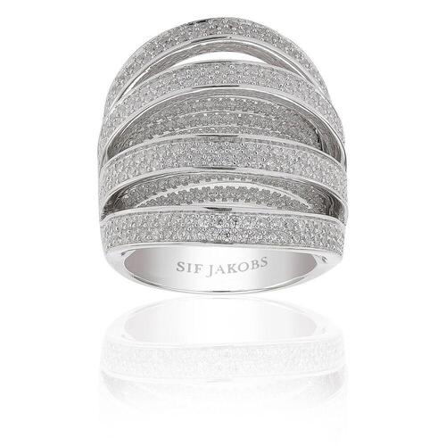 Ring til kvinder Sif Jakobs R106101-CZ-58 (Størrelse 18) (OUTLET A+)