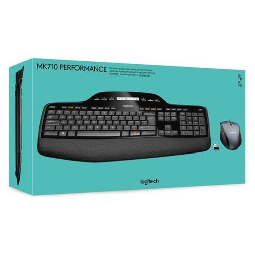Tastatur og trådløs mus Logitech 920-002437 (OUTLET A+)