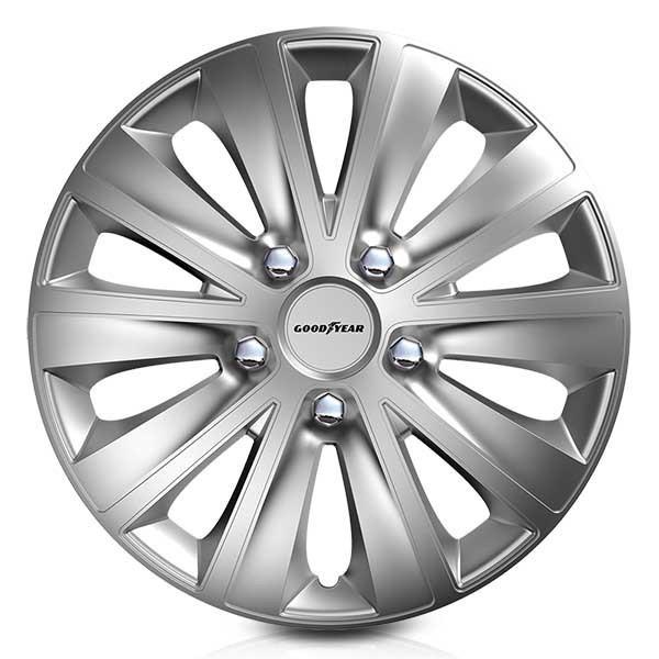 Hjulkapsel Goodyear Shanghai Sølvfarvet 16" (4 stk)