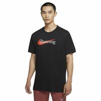 Kortærmet T-shirt til Mænd Nike HBR CW0945 010 Sort Mænd S