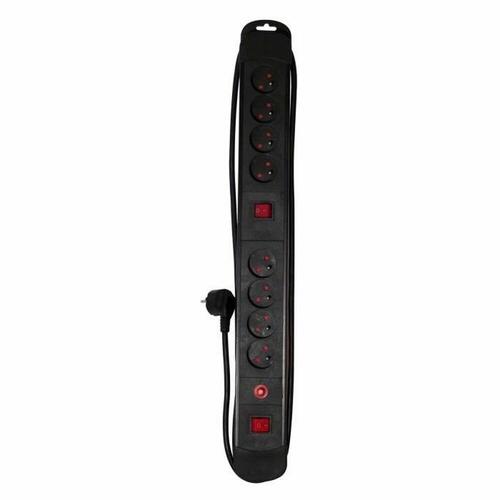 Stikdåse - 8 udtag med kontakt Chacon (1,5 m) (OUTLET A+)