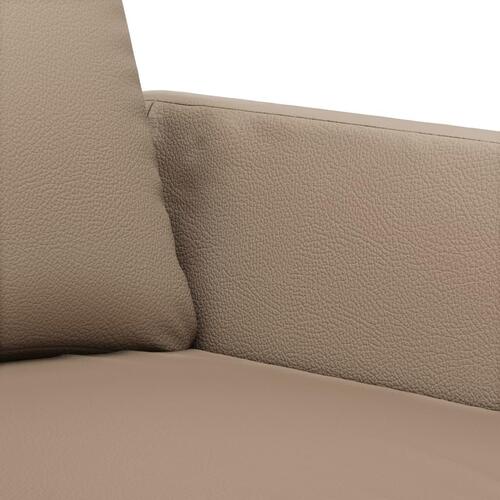 Lænestol 60 cm kunstlæder Cappuccino