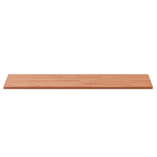 Bordplade 100x50x1,5 cm rektangulær massivt bøgetræ
