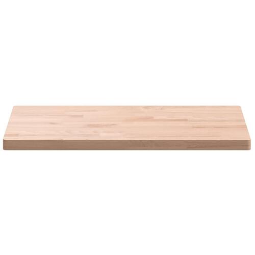 Bordplade 60x40x2,5 cm rektangulær massivt bøgetræ