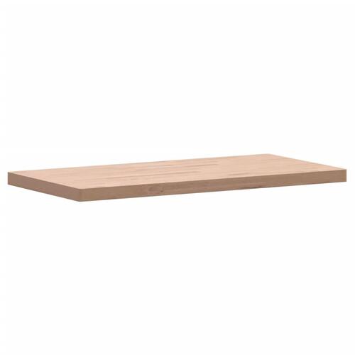 Bordplade 100x50x4 cm rektangulær massivt bøgetræ