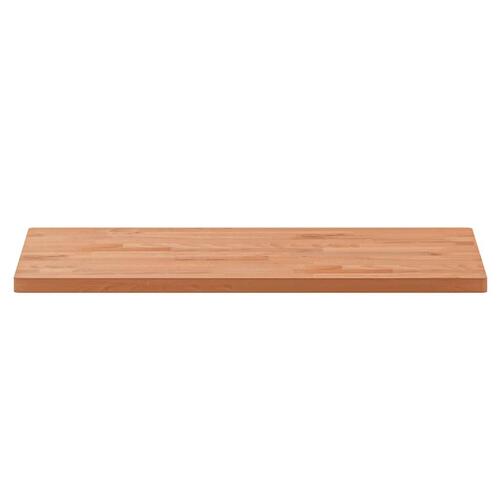 Bordplade til badeværelse 80x40x2,5 cm massivt bøgetræ