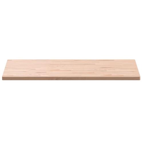 Bordplade til badeværelse 100x60x2,5 cm massivt bøgetræ