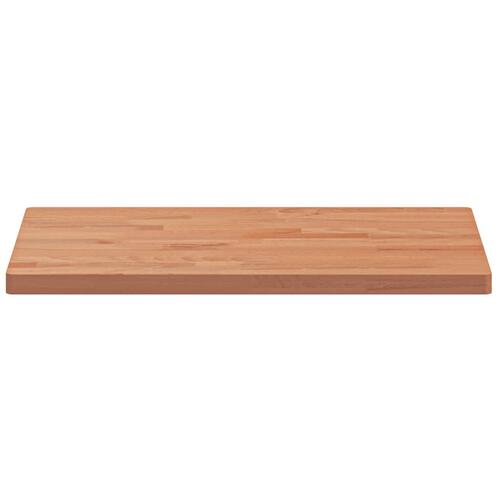 Bordplade til badeværelse 60x40x2,5 cm massivt bøgetræ