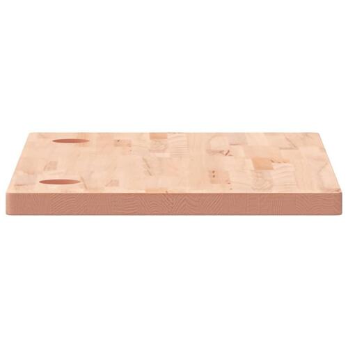 Skrivebordsplade 110x60x4 cm massivt bøgetræ