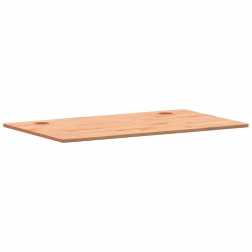 Skrivebordsplade 110x60x1,5 cm massivt bøgetræ