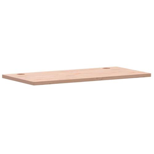 Skrivebordsplade 100x50x2,5 cm massivt bøgetræ