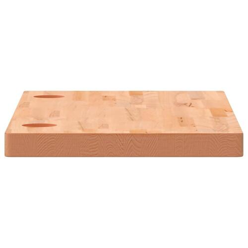 Skrivebordsplade 80x40x4 cm massivt bøgetræ