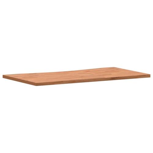 Skrivebordsplade 110x(55-60)x2,5 cm massivt bøgetræ