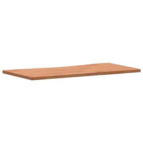 Skrivebordsplade 110x(50-55)x2,5 cm massivt bøgetræ