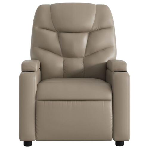 Massagestol kunstlæder cappuccino