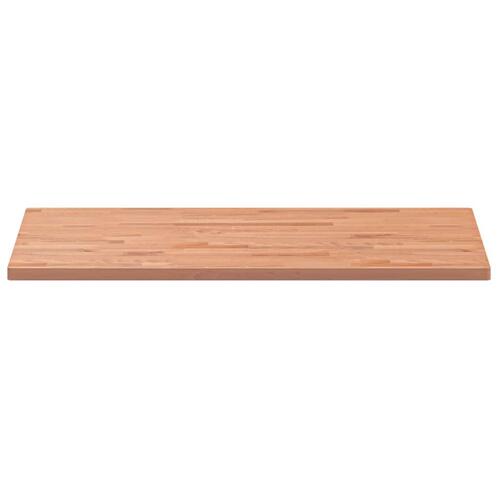 Bordplade 100x60x2,5 cm rektangulær massivt bøgetræ