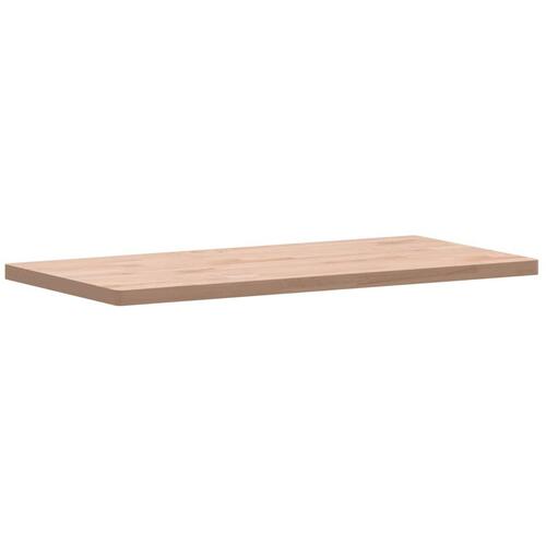 Bordplade til badeværelse 80x40x2,5 cm massivt bøgetræ