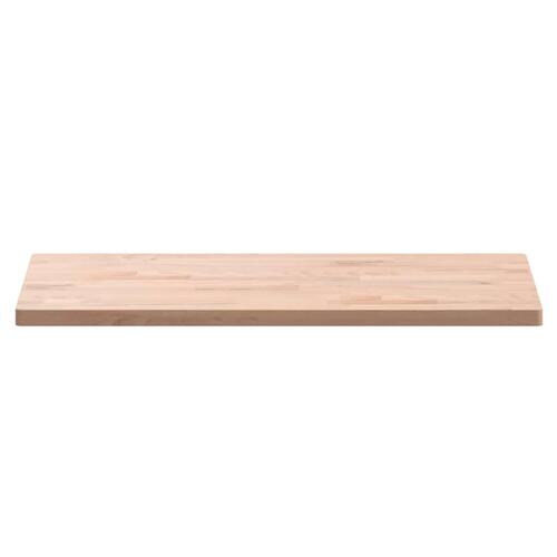 Bordplade til badeværelse 80x40x2,5 cm massivt bøgetræ