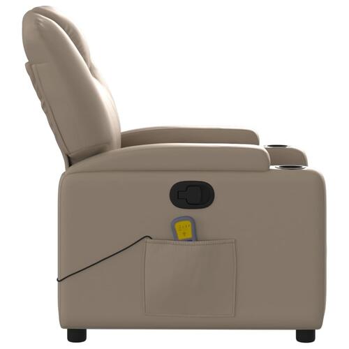 Massagestol kunstlæder cappuccino