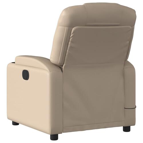 Massagestol kunstlæder cappuccino