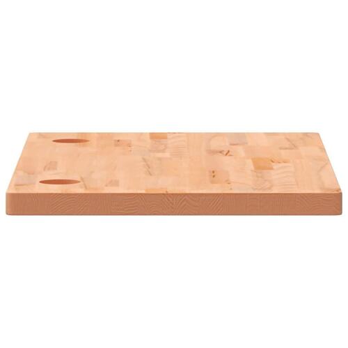 Skrivebordsplade 110x60x4 cm massivt bøgetræ