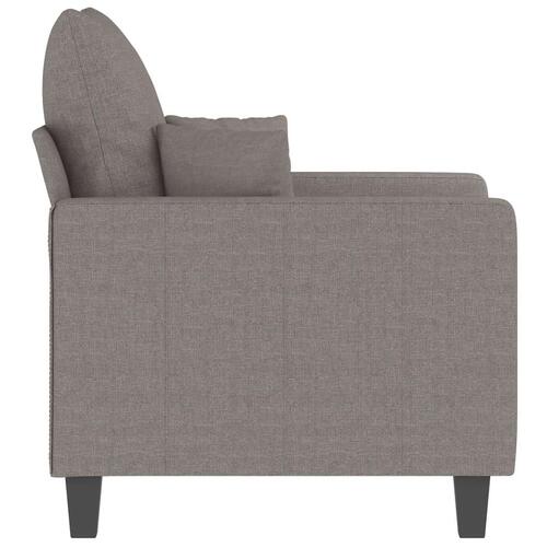 Lænestol 60 cm stof gråbrun