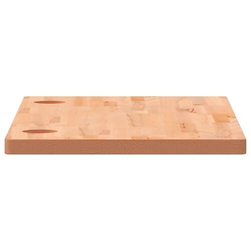 Skrivebordsplade 110x55x2,5 cm massivt bøgetræ