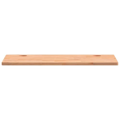 Skrivebordsplade 110x60x2,5 cm massivt bøgetræ