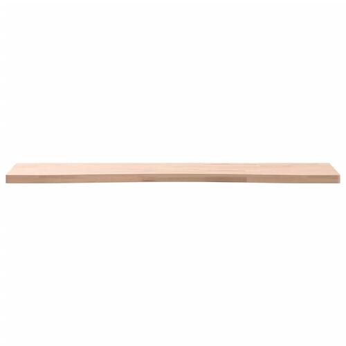 Skrivebordsplade 100x(45-50)x2,5 cm massivt bøgetræ