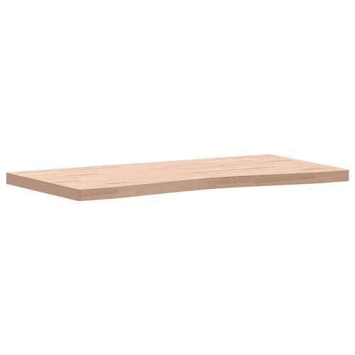 Skrivebordsplade 110x(50-55)x4 cm massivt bøgetræ